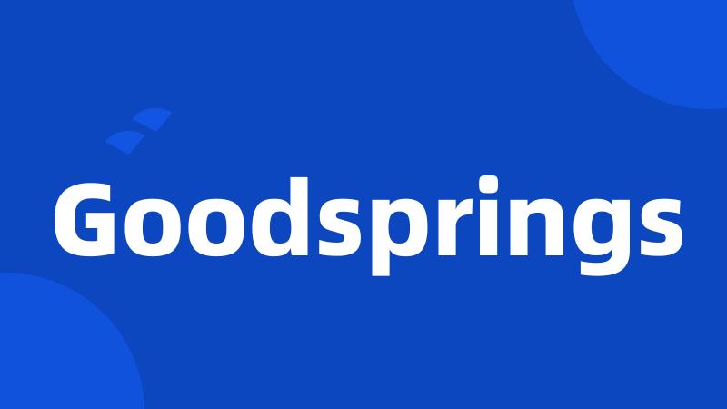 Goodsprings