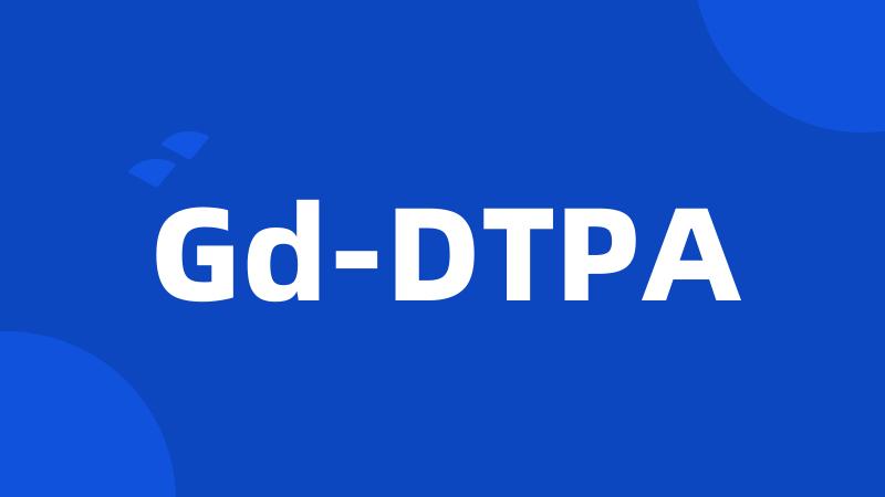 Gd-DTPA