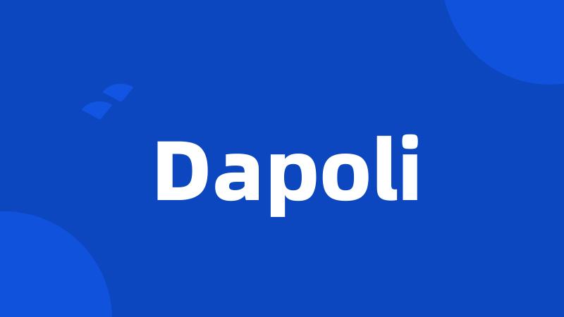 Dapoli