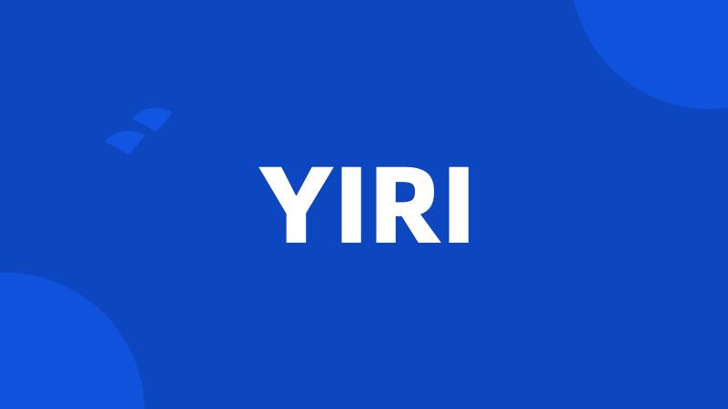 YIRI