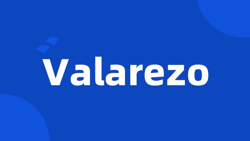 Valarezo