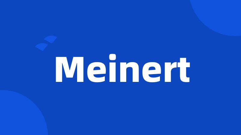 Meinert