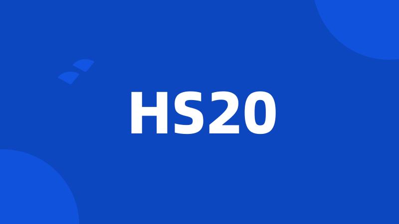 HS20