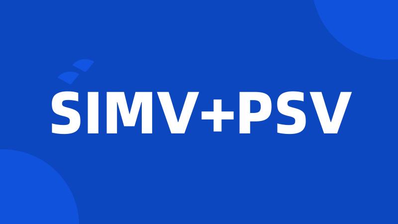 SIMV+PSV