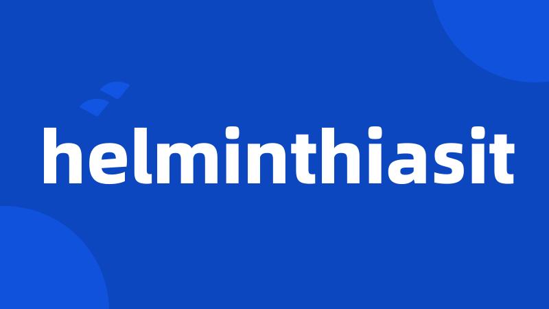 helminthiasit