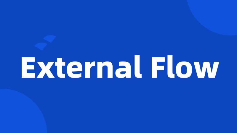 External Flow