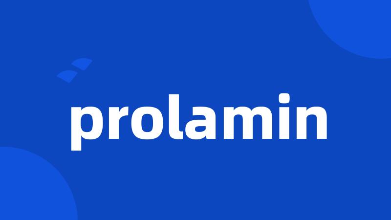 prolamin