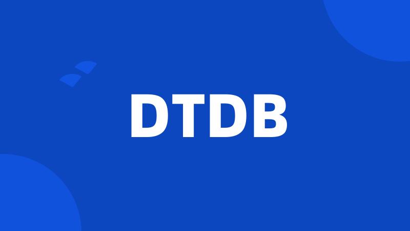 DTDB