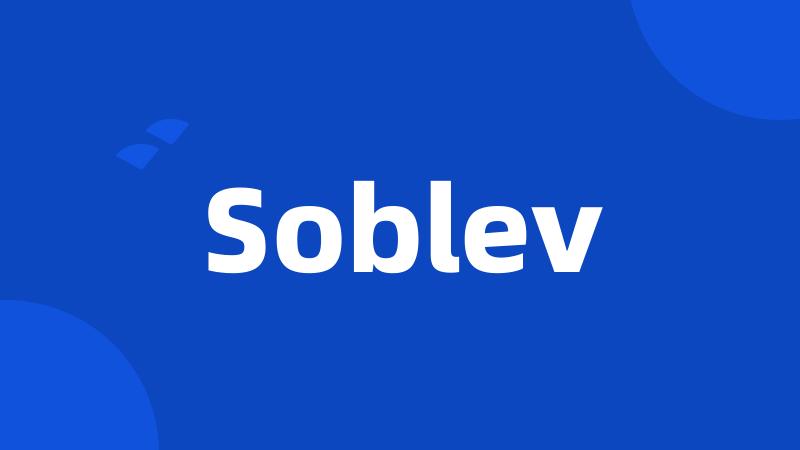 Soblev