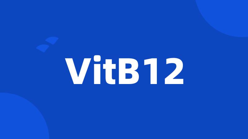 VitB12
