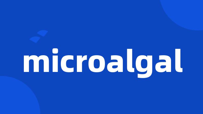 microalgal