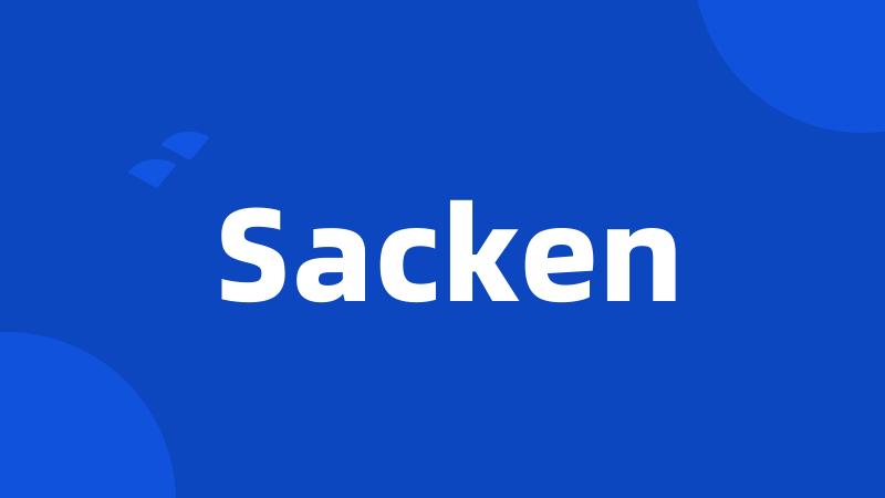 Sacken