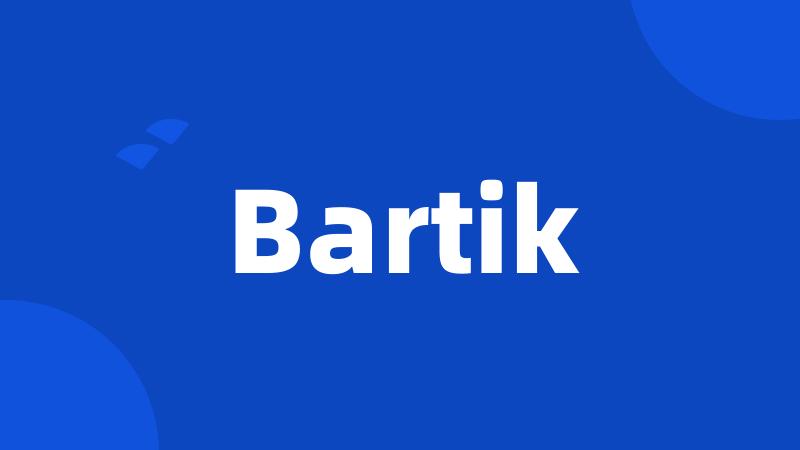 Bartik