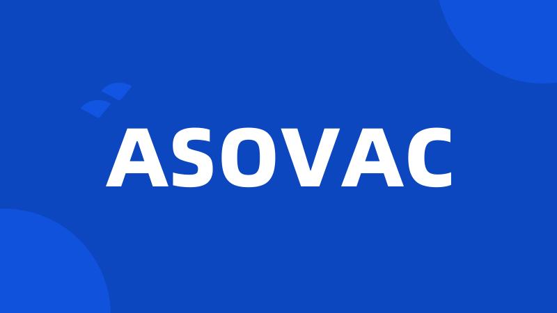 ASOVAC