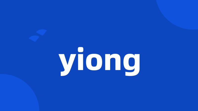 yiong
