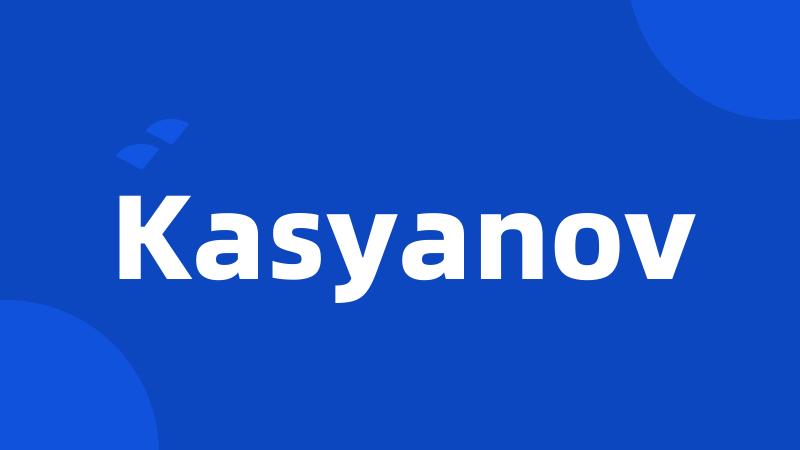 Kasyanov