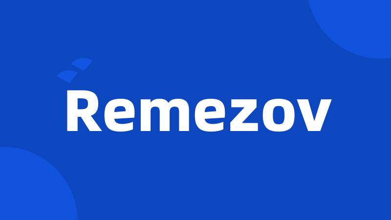 Remezov