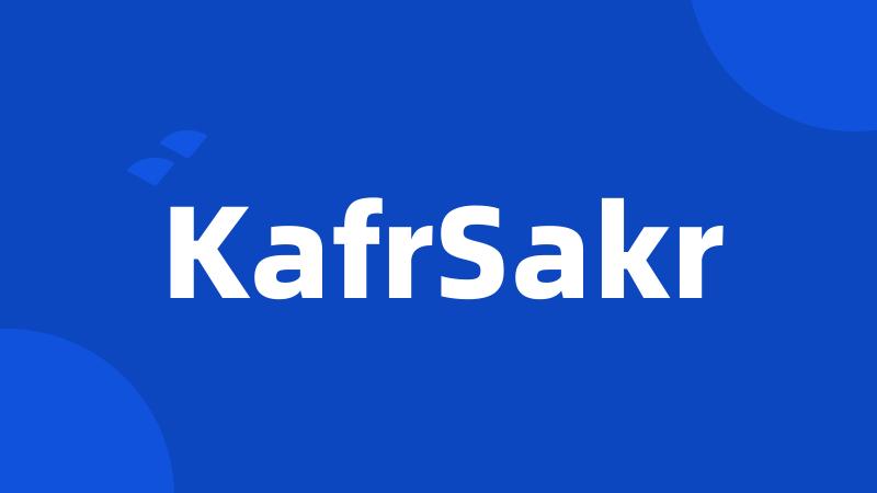 KafrSakr