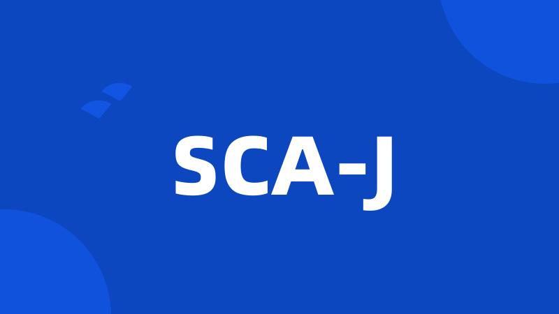 SCA-J