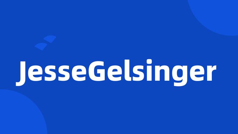 JesseGelsinger