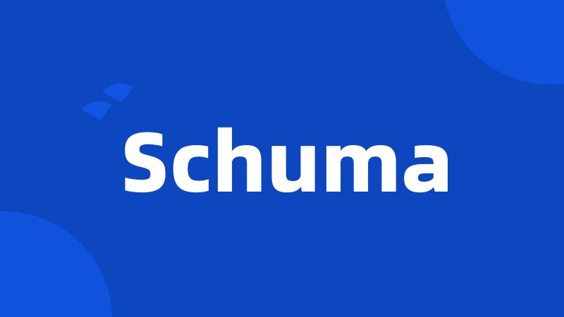 Schuma
