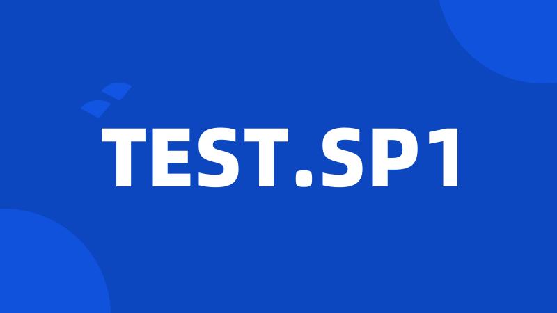 TEST.SP1
