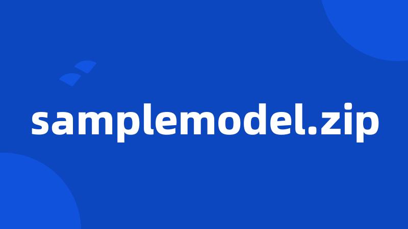 samplemodel.zip