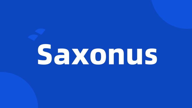 Saxonus