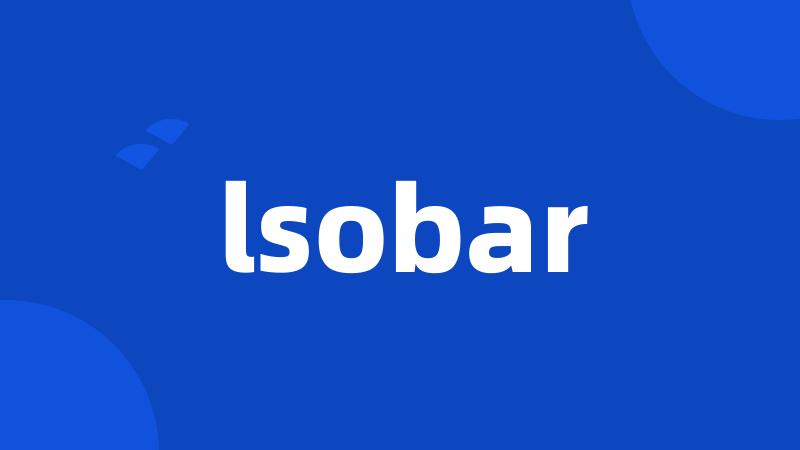 lsobar