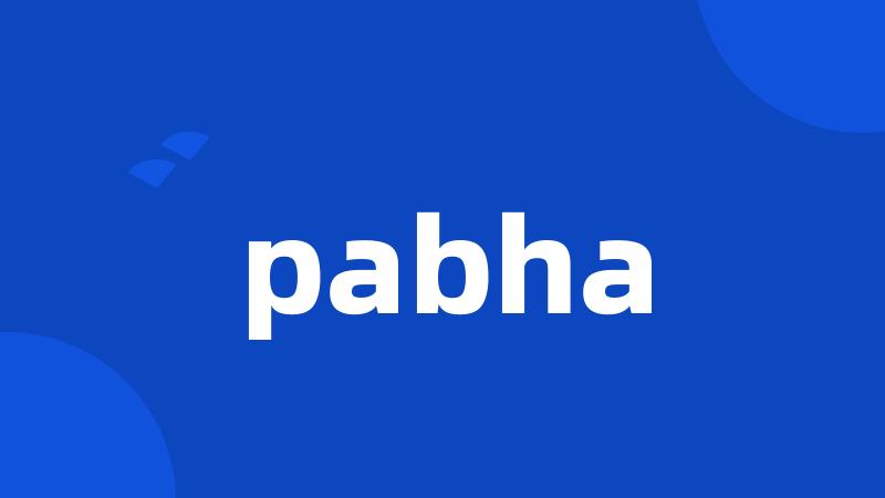 pabha