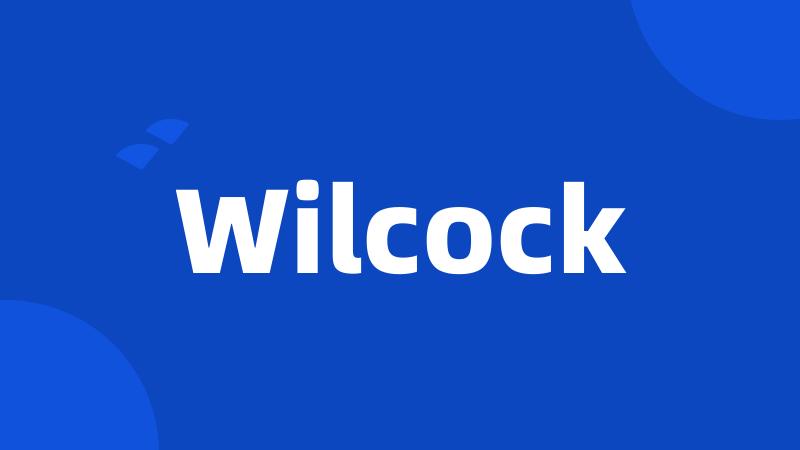 Wilcock