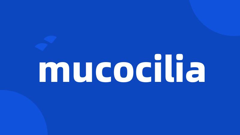 mucocilia