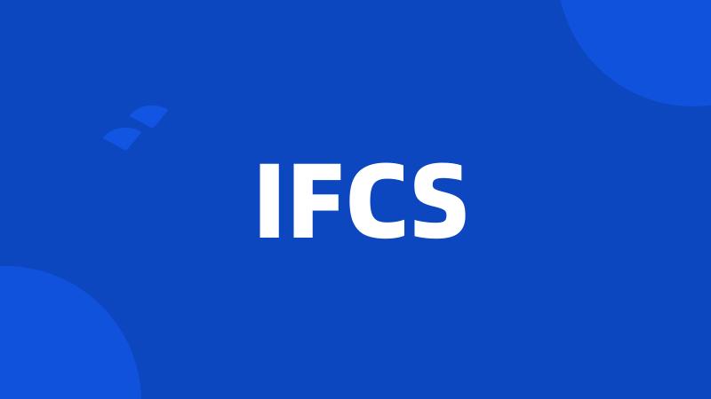 IFCS