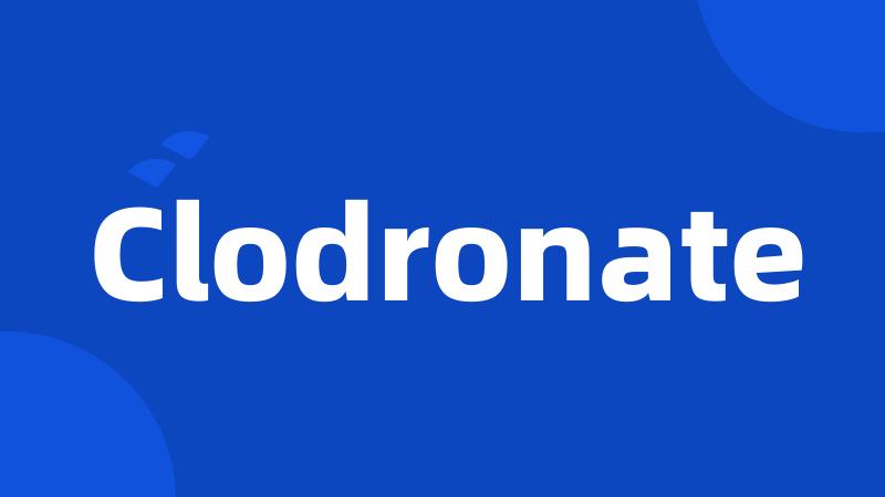 Clodronate
