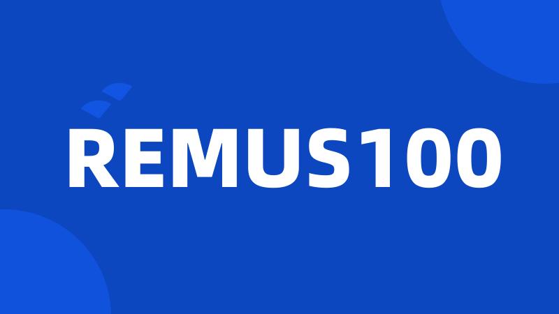REMUS100