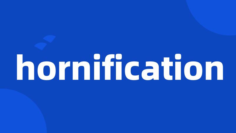 hornification