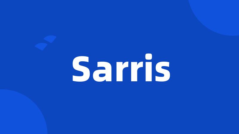Sarris