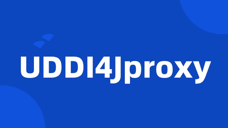 UDDI4Jproxy