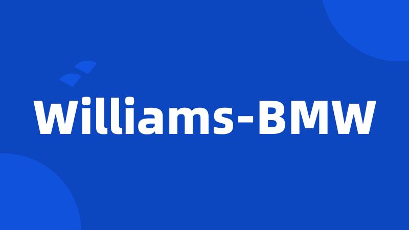 Williams-BMW