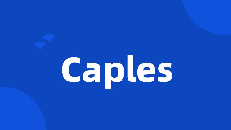 Caples
