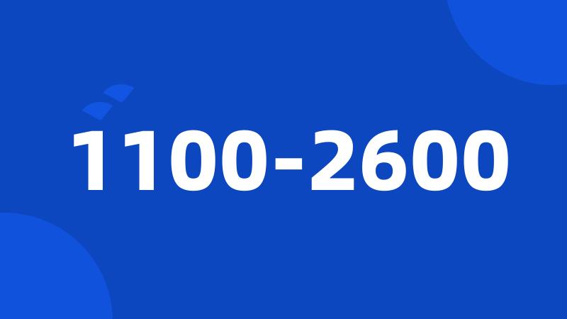 1100-2600