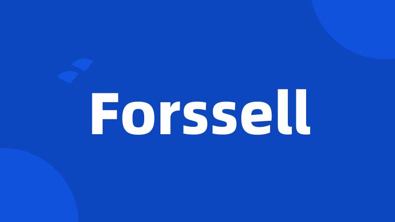 Forssell