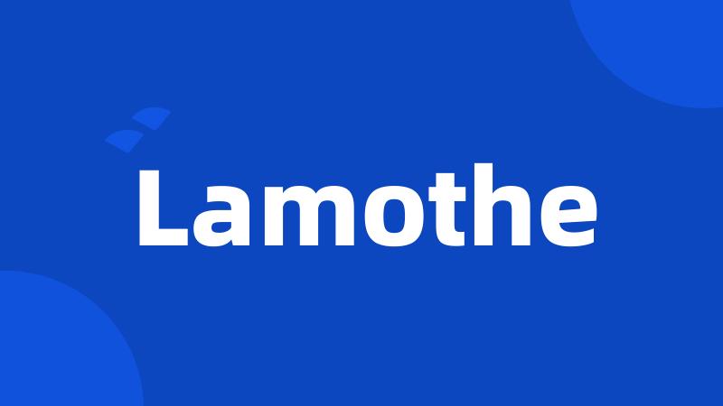 Lamothe