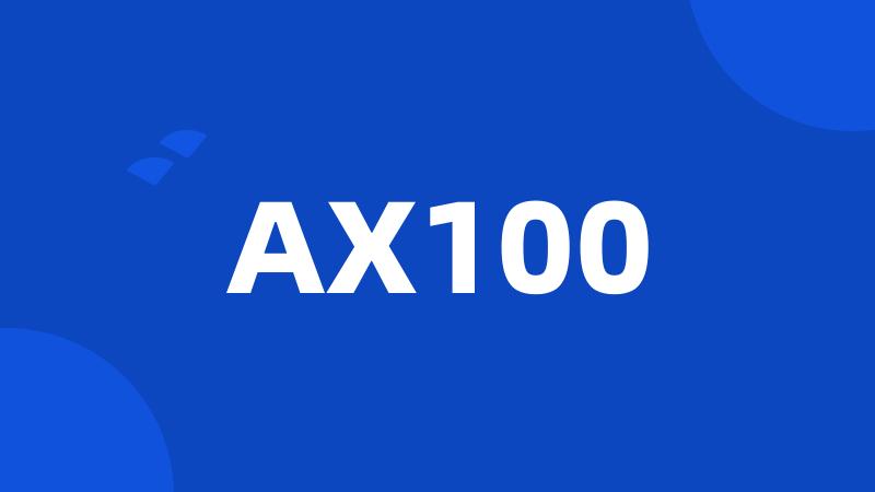 AX100
