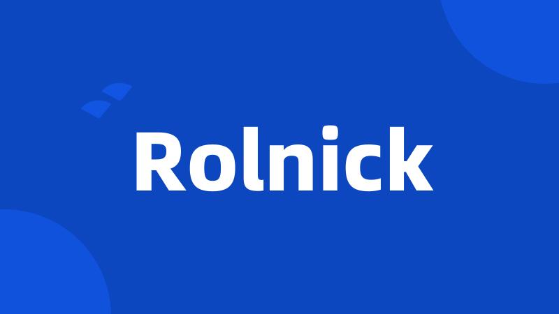 Rolnick