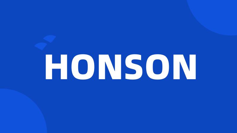 HONSON