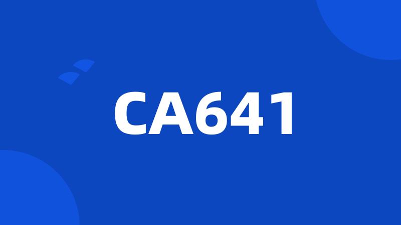 CA641