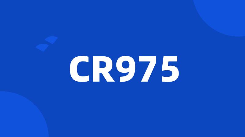 CR975