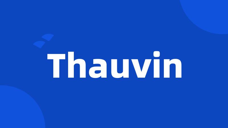Thauvin