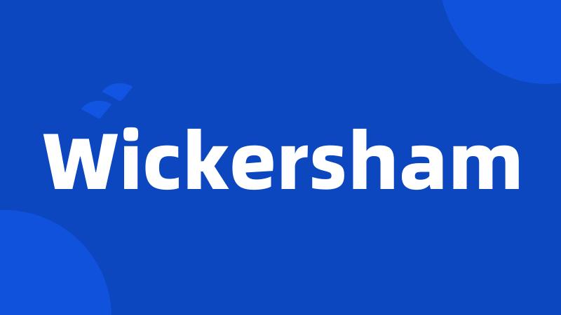 Wickersham